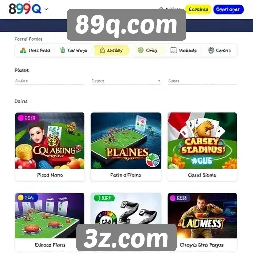 Plataformas de jogo em 89q.com e suas funcionalidades
